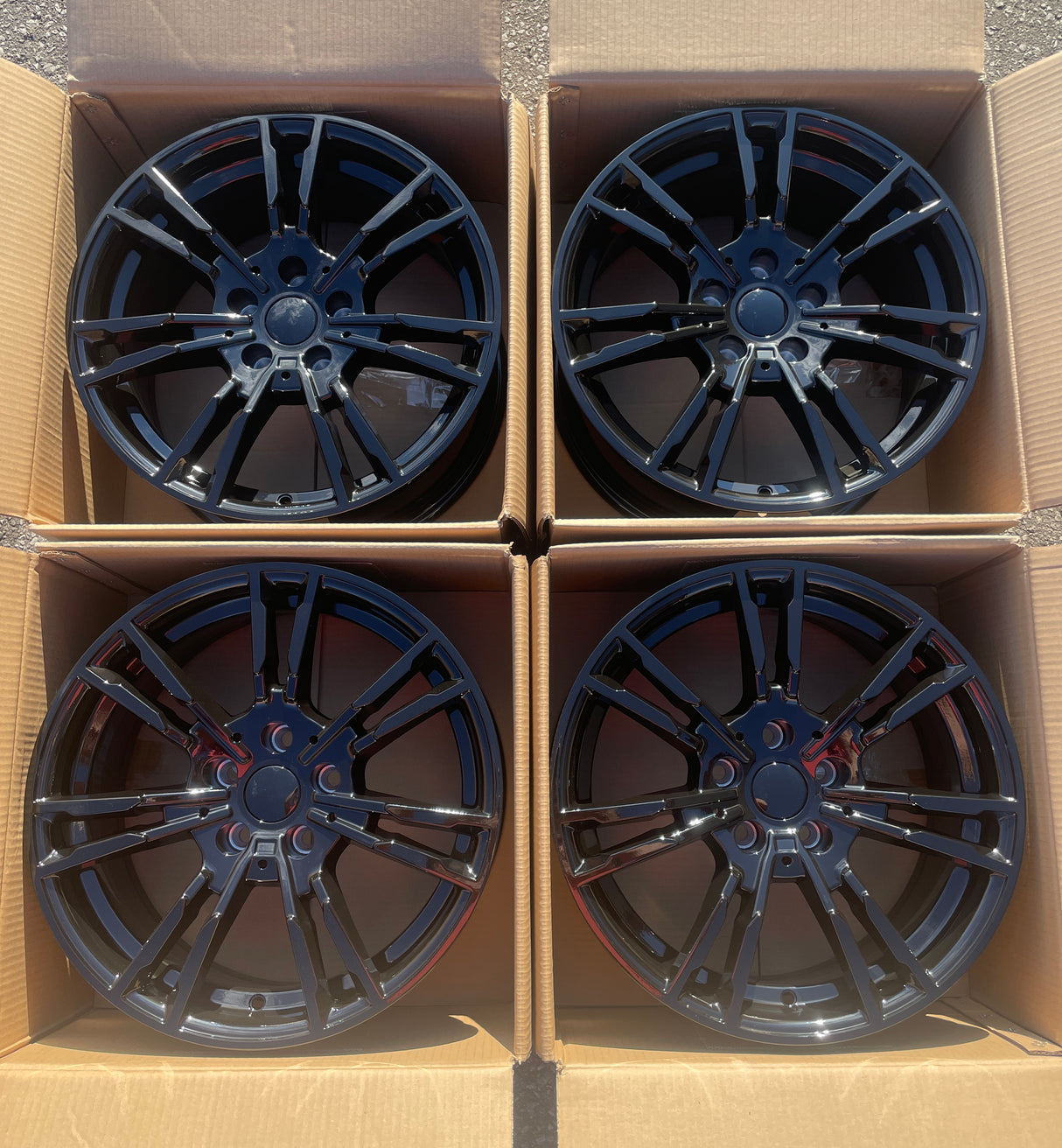 20” Rims – Made to Fit BMW 4 Series 428i/430i/435i/440i/M440i | OE Style | 2014 2015 2016 2017 2018 2019 2020 2021 2022 2023 2024 2025 2026 20x8.5/9.5 Wheels Brand New – Model 16