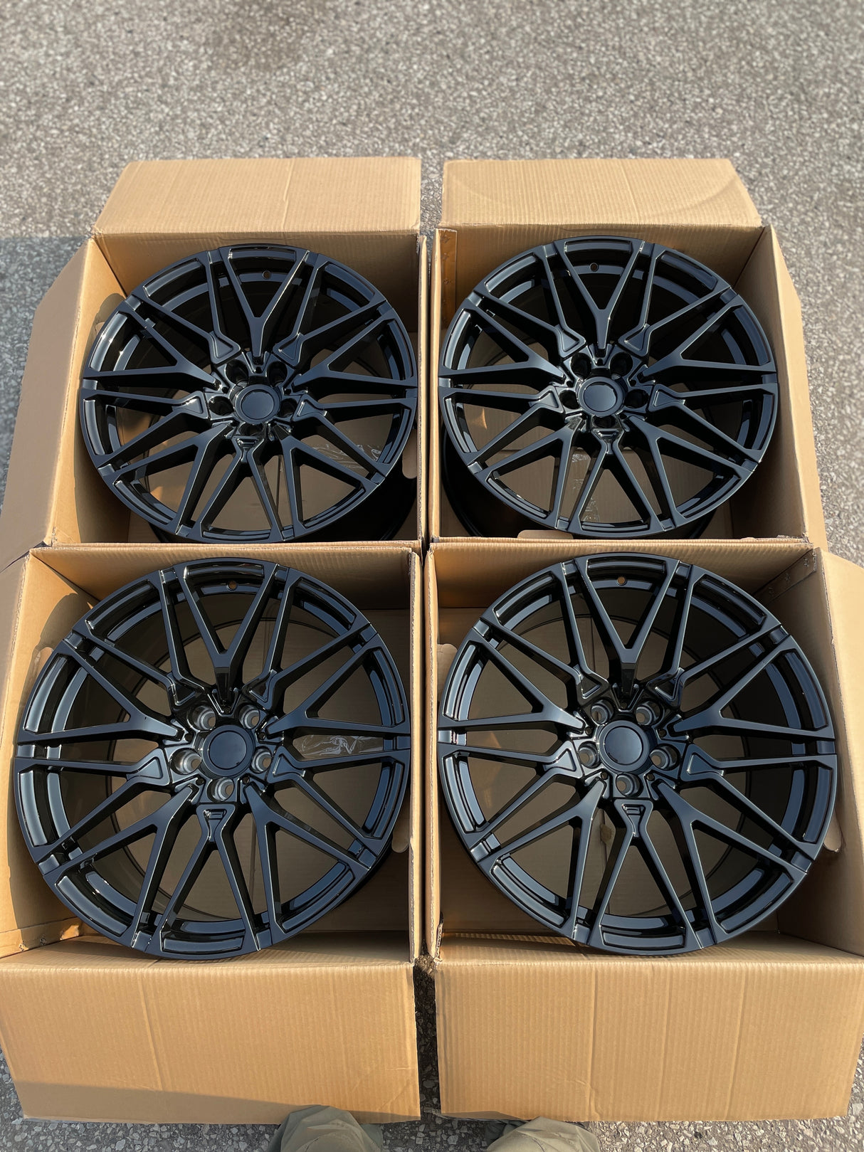 19” Rims - Made to Fit BMW 330e 330e xDrive | OE Style | 2019 2020 2021 2022 2023 2024 19x8.5/9.5 Wheels Brand New