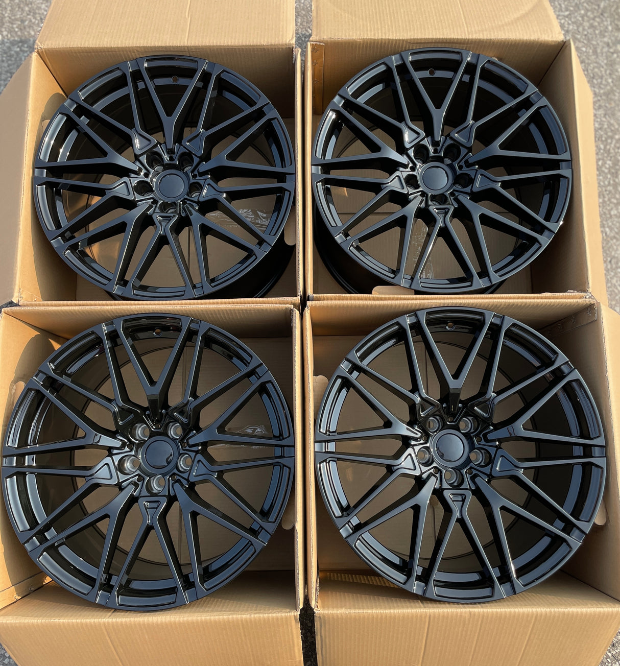 19” Rims - Made to Fit BMW 330e 330e xDrive | OE Style | 2019 2020 2021 2022 2023 2024 19x8.5/9.5 Wheels Brand New
