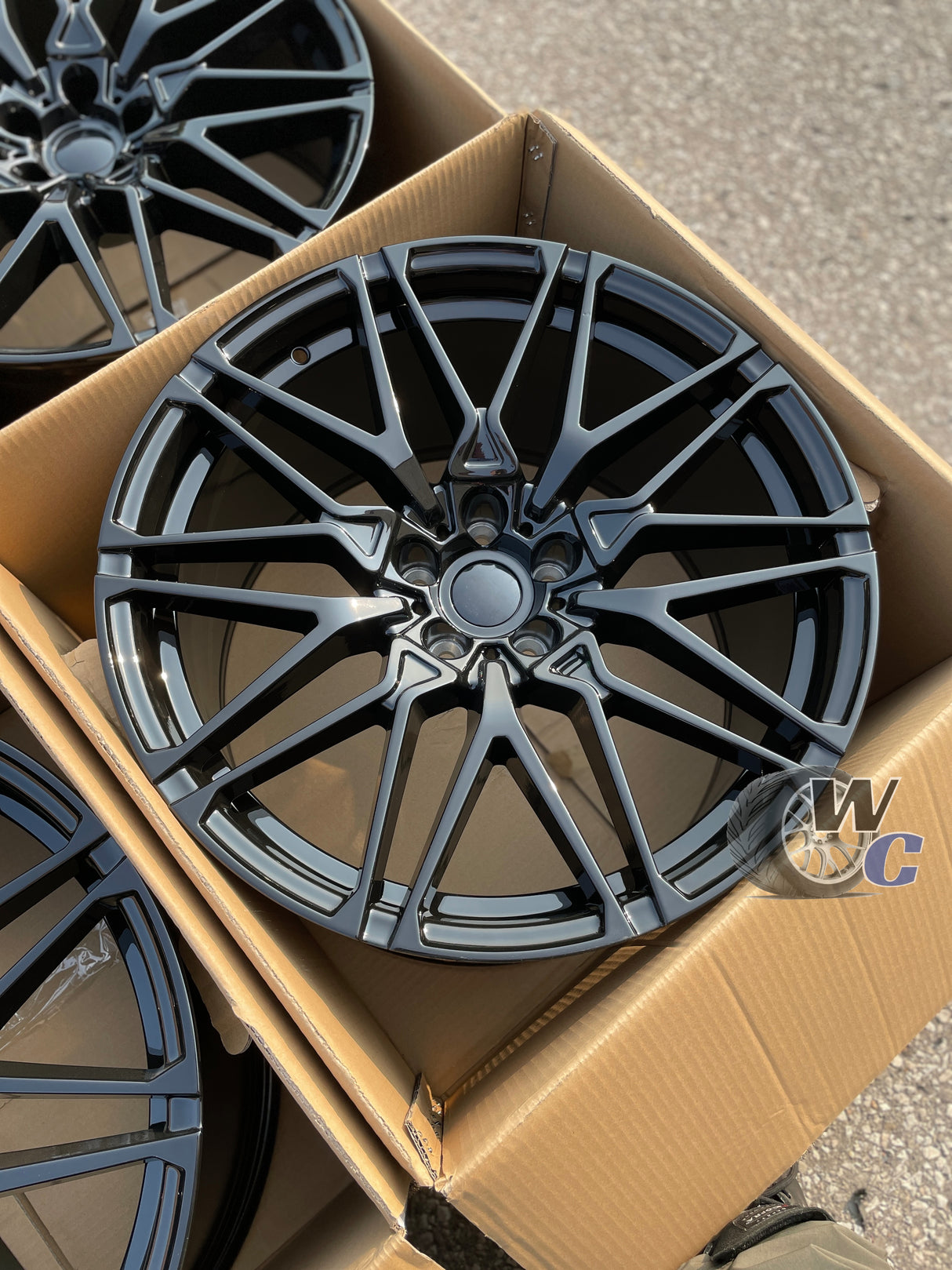 19” Wheels Fit BMW X3 2019–2025 | Factory Style Rims | Gloss Black | Staggered Set of 4
