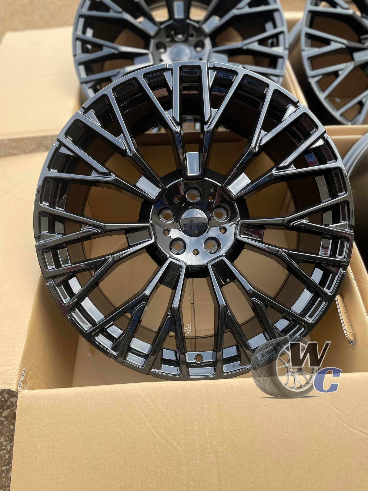 20” Wheels Fit BMW X7 2019–2026 | Factory Style Rims | Gloss Black | Set of 4