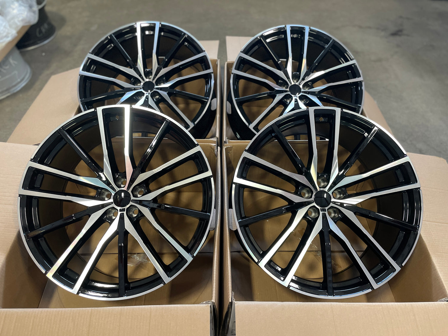 20" Rims- Made to Fit BMW X7 xDrive40i xDrive50i | OE Style | 2019 2020 2021 2022 2023 2024 2025 20x9/10.5 Wheels Brand New