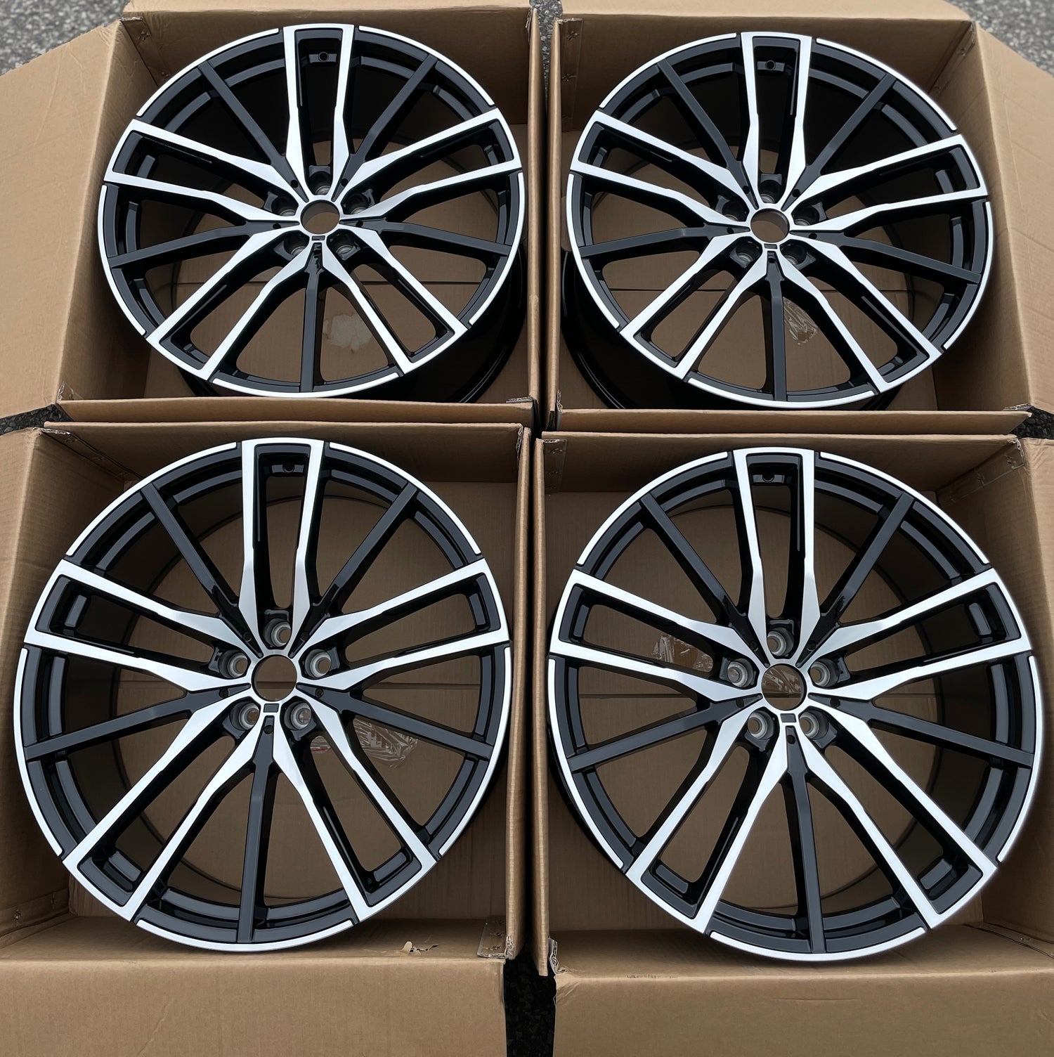 22” Rims - Made to Fit BMW X7M M50i M60ixDrive | OE Style | 2019 2020 2021 2022 2023 2024 2025 22x10/11 Wheels Brand New