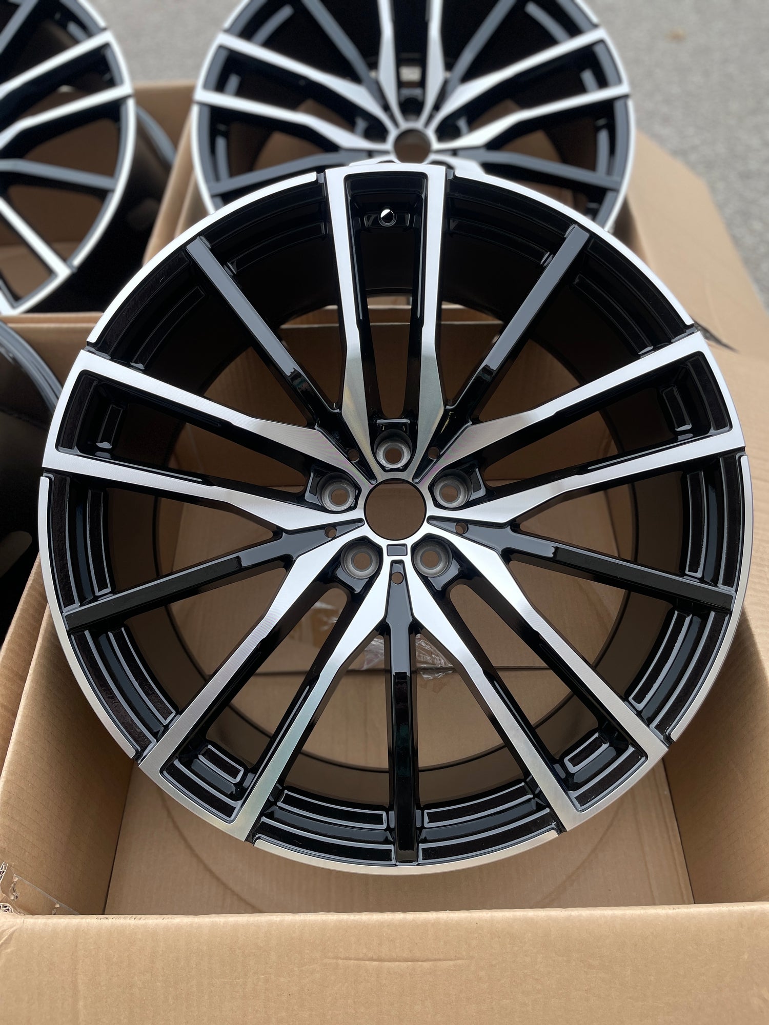 22” Rims - Made to Fit BMW X7 xDrive50i xDrive40i | OE Style | 2019 2020 2021 2022 2023 2024 2025 22x10/11 Wheels Brand New