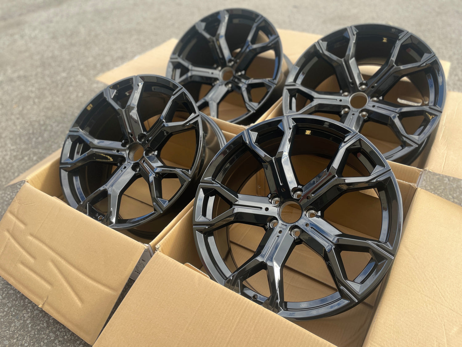 20” Rims - Made to Fit BMW X7M M50i M60i xDrive | OE Style | 2019 2020 2021 2022 2023 2024 2025 20x9/10.5 Wheels Brand New