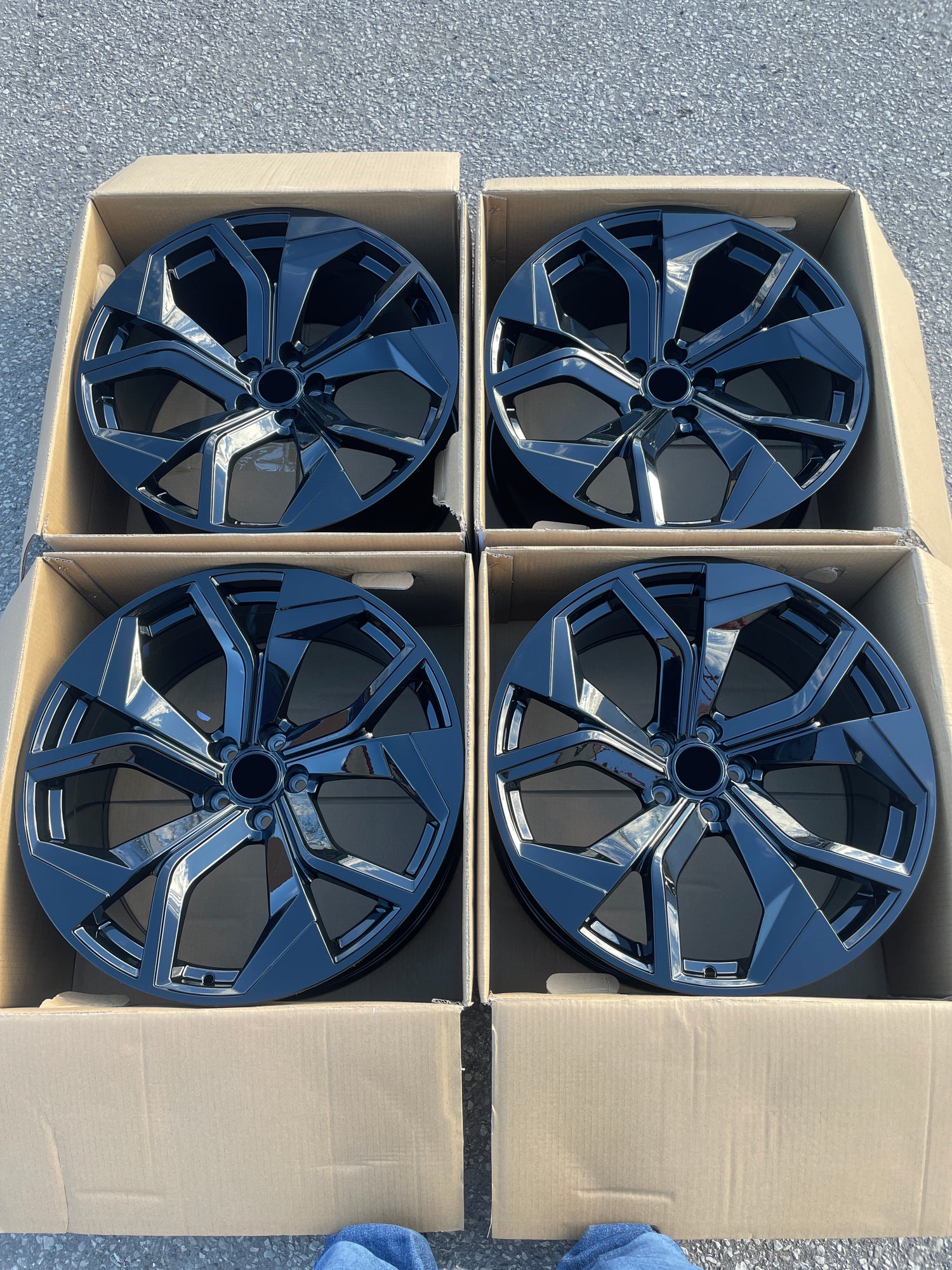22” Rims - Made to Fit Audi Q7 | OE Style | 2016 2017 2018 2019 2020 2021 2022 2023 2024 2025 22x10 Wheels Brand New