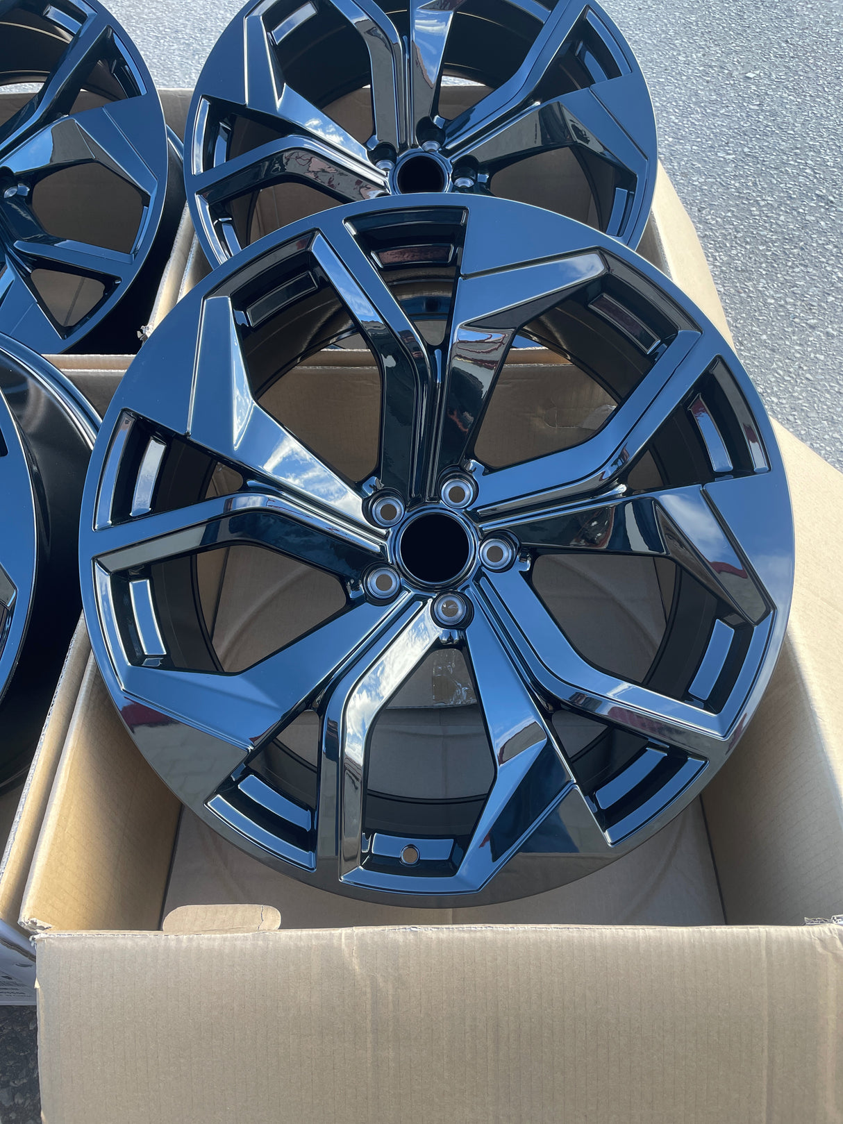 22” Rims - Made to Fit Audi Q7 | OE Style | 2016 2017 2018 2019 2020 2021 2022 2023 2024 2025 22x10 Wheels Brand New