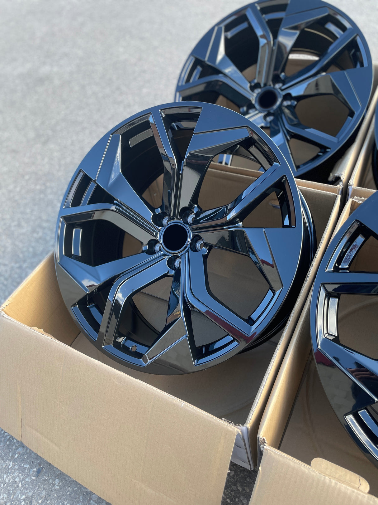 22” Rims - Made to Fit Audi Q7 | OE Style | 2016 2017 2018 2019 2020 2021 2022 2023 2024 2025 22x10 Wheels Brand New
