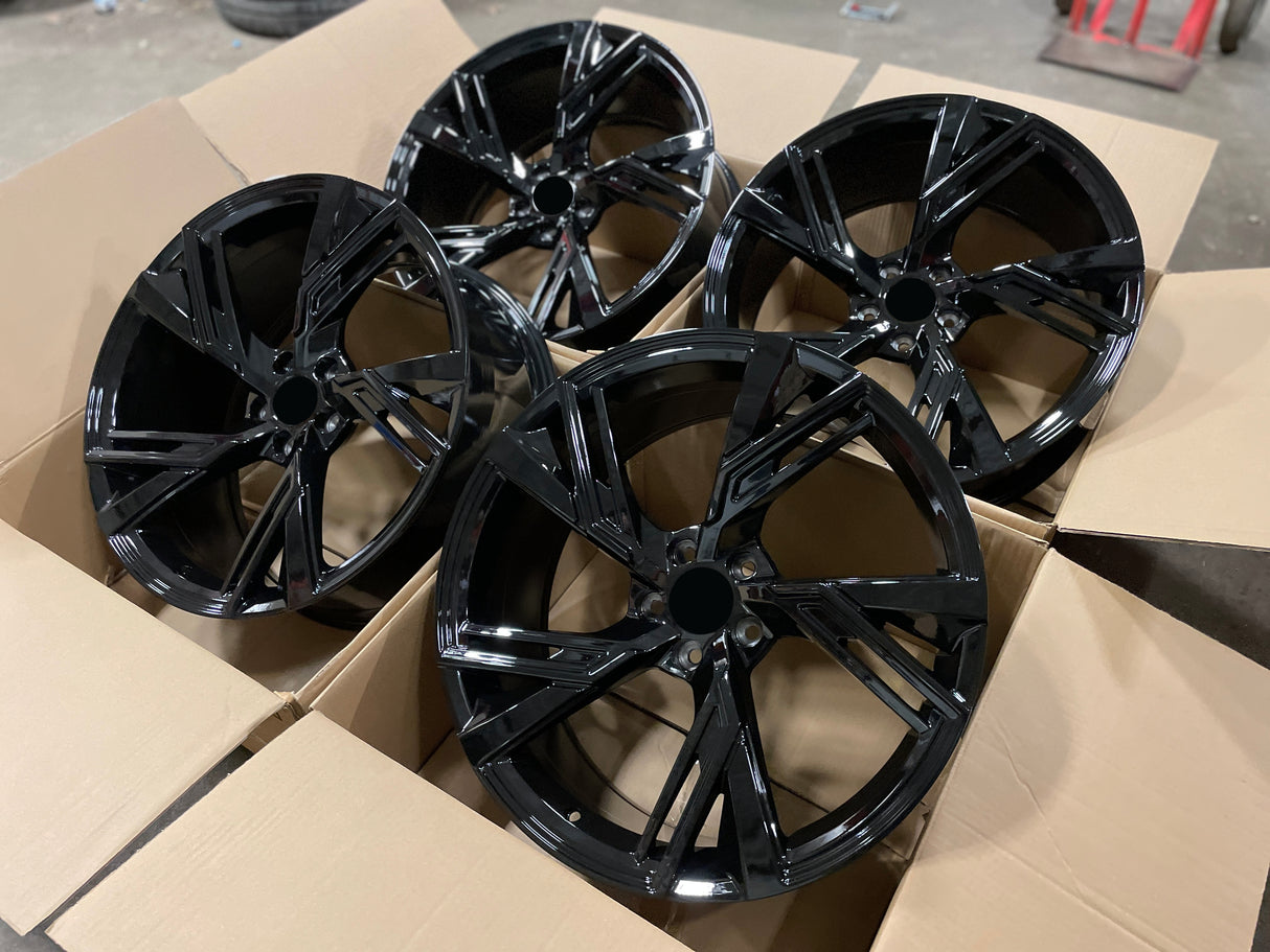 22” Rims - Made to Fit Audi A8 | OE Style | 2015 2016 2017 2018 2019 2020 2021 2022 2023 2024 2025 2026 22x9.5 Wheels Brand New