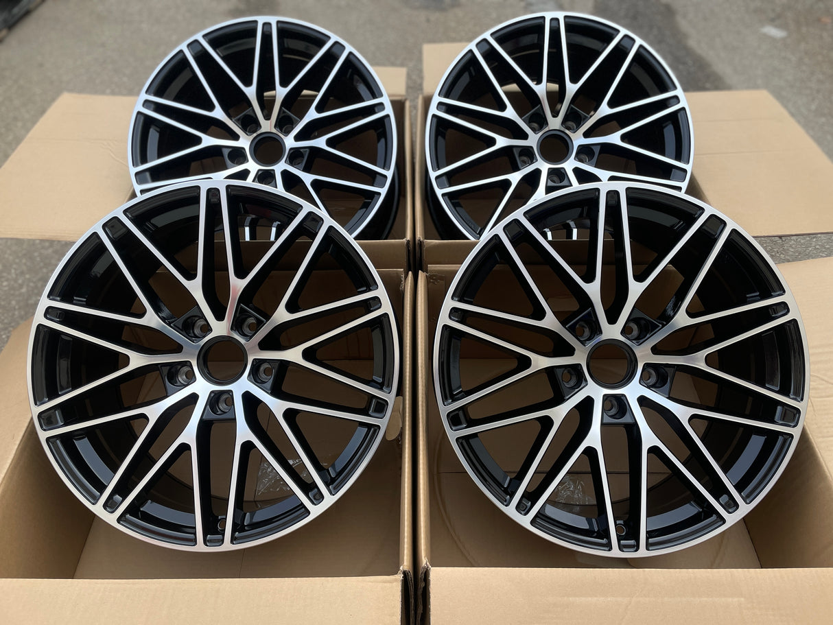 21" Rims - Made to Fit Porsche Taycan 2020 2021 2022 2023 2024 2025 | OE Style | 21x9.5/11 Wheels Brand New