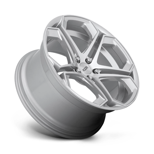 20X10.5 Foose 1PC F170 IMPALA GLOSS SILVER MACHINED 5X115