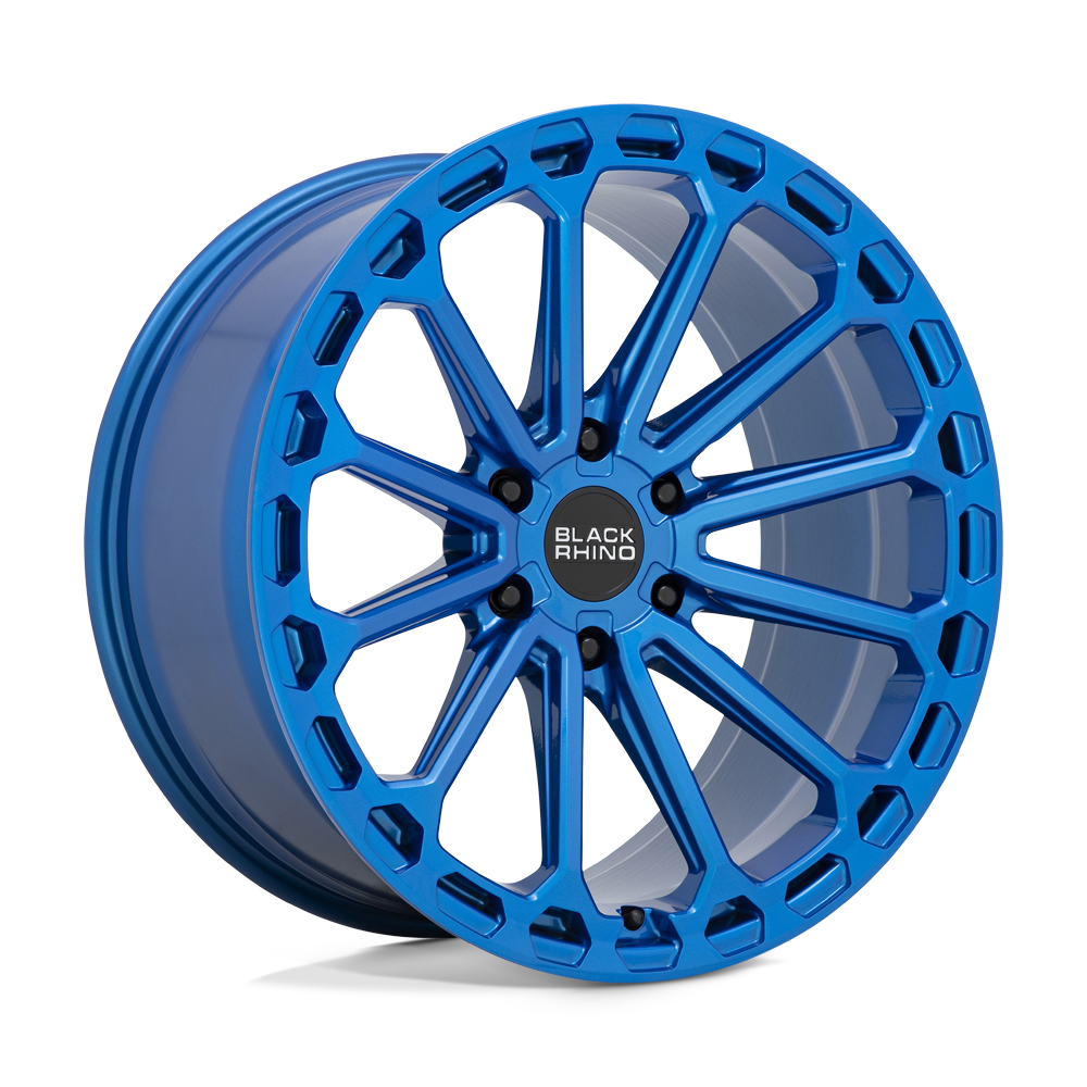 20" Black Rhino Hard Alloys KAIZEN DEARBORN BLUE 6X139.7