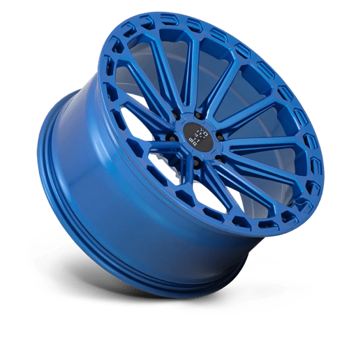 17" Black Rhino Hard Alloys KAIZEN DEARBORN BLUE 6X139.7