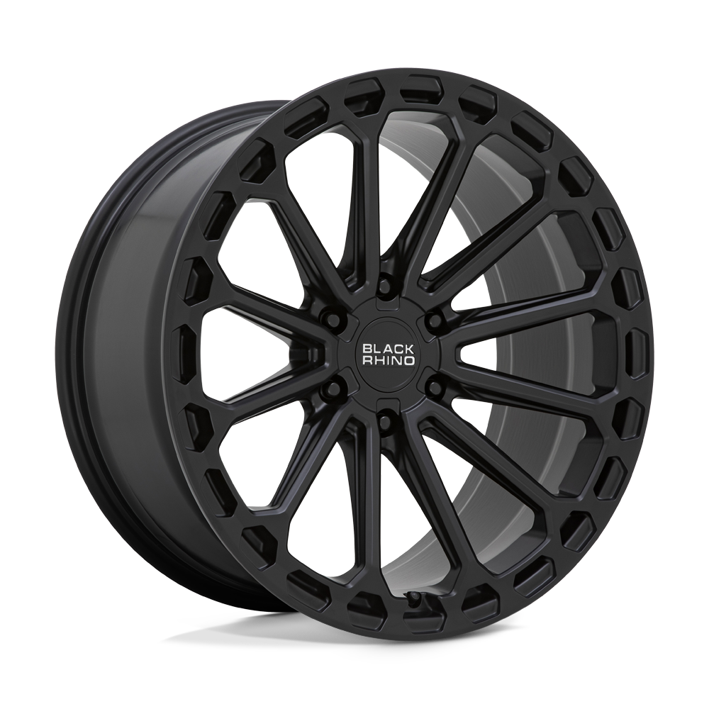 17" Black Rhino Hard Alloys KAIZEN MATTE BLACK 6X139.7