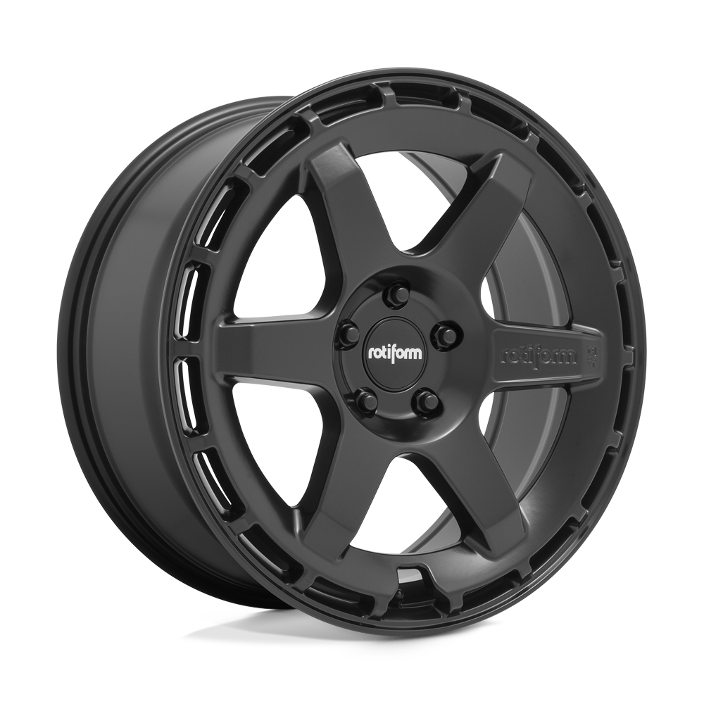 19X8.5 Rotiform R186 KB1 MATTE BLACK 5X112