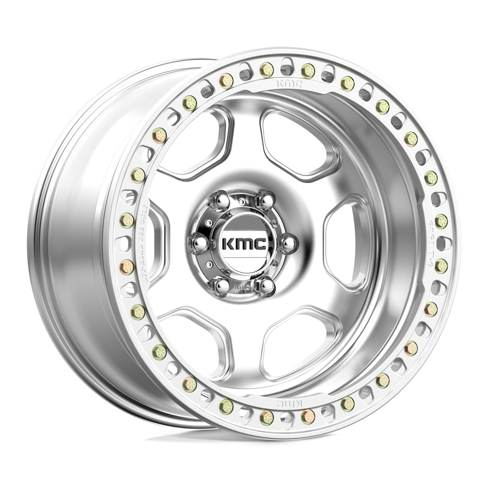 20X10 KMC KM233 HEX BEADLOCK MACHINED 6X139.7