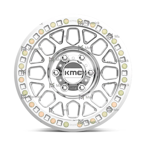 17X8.5 KMC KM234 GRENADE DESERT BEADLOCK MACHINED 6X165.1