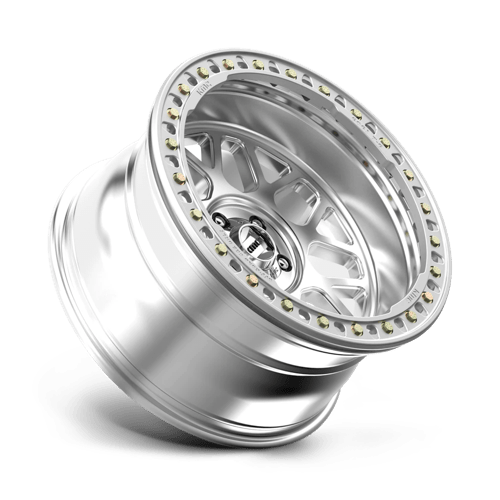 20X10 KMC KM235 GRENADE CRAWL BEADLOCK RIMS - MACHINED 5X127