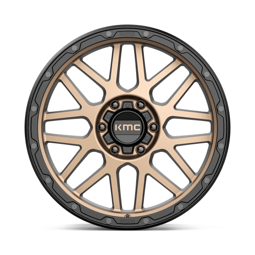 20X9 KMC KM535 GRENADE OFF-ROAD MATTE BRONZE W/ M-BLACK LIP 6X139.7