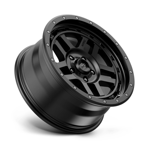 18X8.5 KMC KM540 RECON SATIN BLACK 5X127