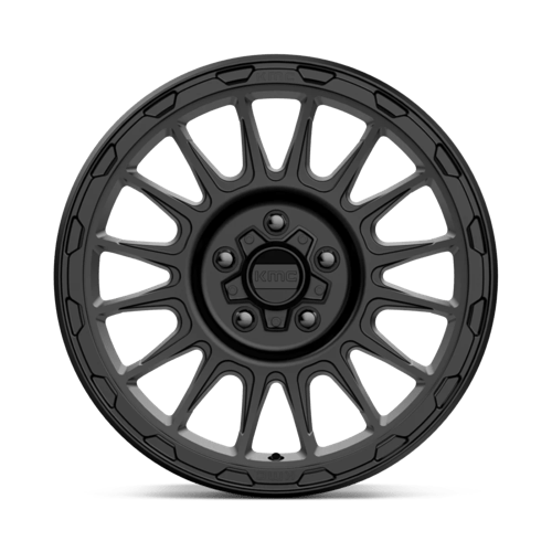 17X8 KMC KM542 IMPACT SATIN BLACK 5X114.3