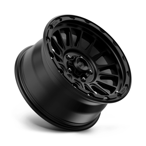 17X8.5 KMC KM542 IMPACT SATIN BLACK 5X127