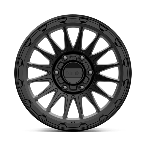 17X9 KMC KM542 IMPACT SATIN BLACK 6X139.7