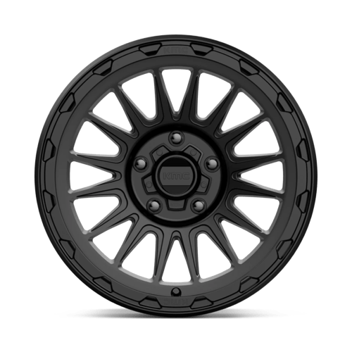 17X9 KMC KM542 IMPACT SATIN BLACK 5X127