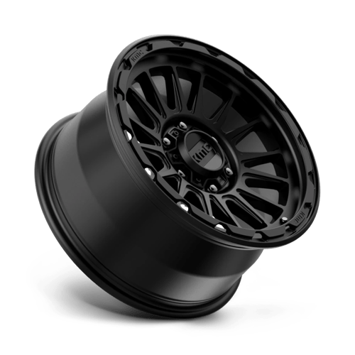 17X9 KMC KM542 IMPACT SATIN BLACK 6X139.7