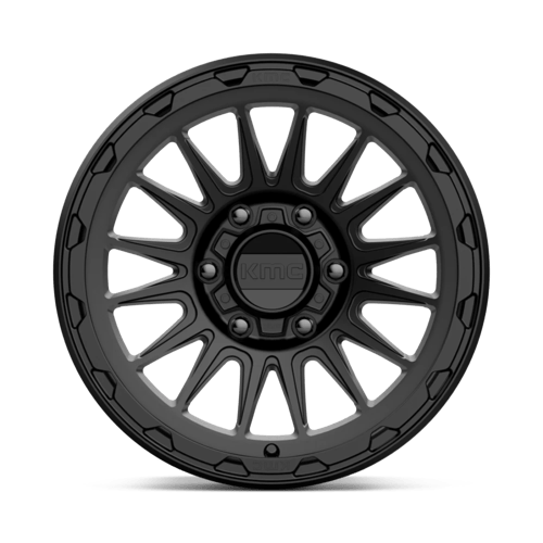 17X9 KMC KM542 IMPACT SATIN BLACK 6X139.7