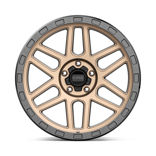 20X9 KMC KM544 MESA MATTE BRONZE W/ BLACK LIP 5X127