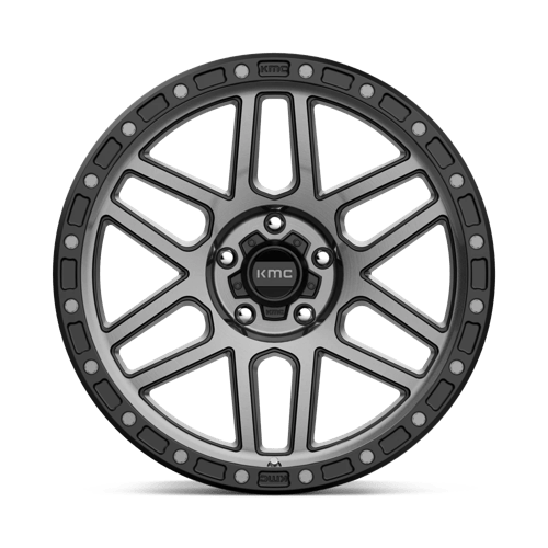 20X9 KMC KM544 MESA SATIN BLACK W/ GRAY TINT 5X127