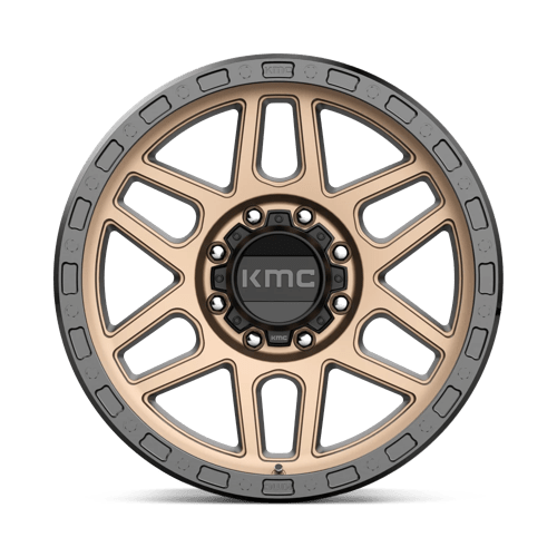 20X9 KMC KM544 MESA MATTE BRONZE W/ BLACK LIP 8X165.1