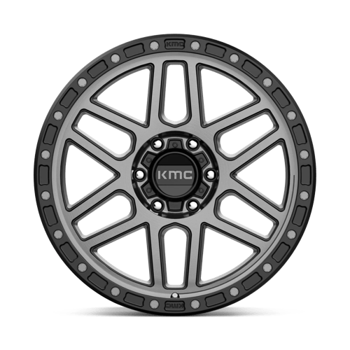 20X9 KMC KM544 MESA SATIN BLACK W/ GRAY TINT 6X139.7