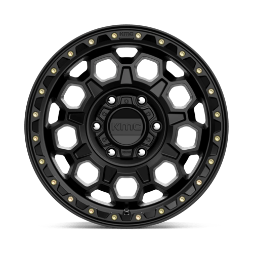 17X8 KMC KM545 TREK SATIN BLACK 6X139.7