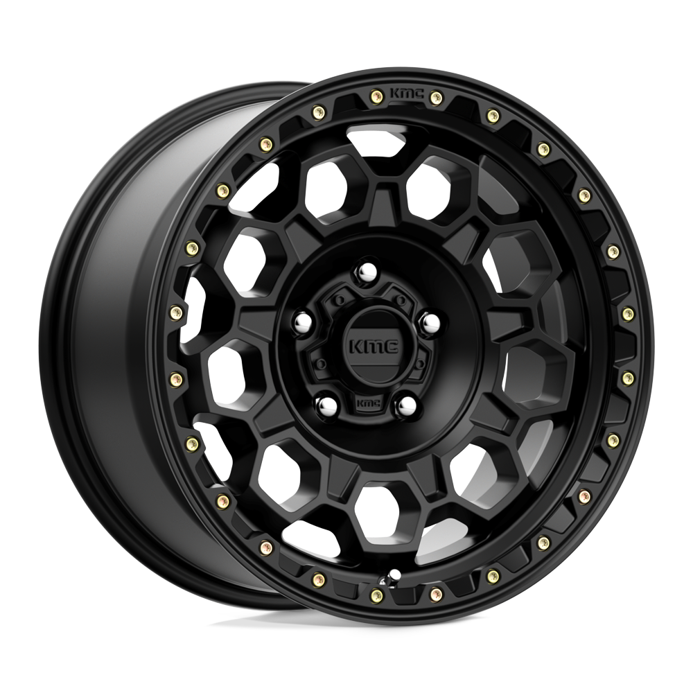 17X9 KMC KM545 TREK SATIN BLACK 5X127