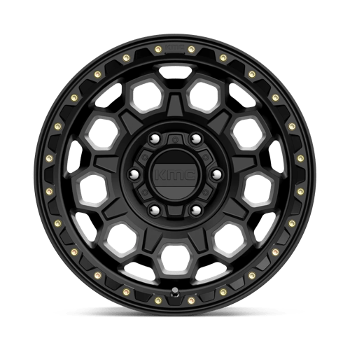 17X9 KMC KM545 TREK SATIN BLACK 6X139.7
