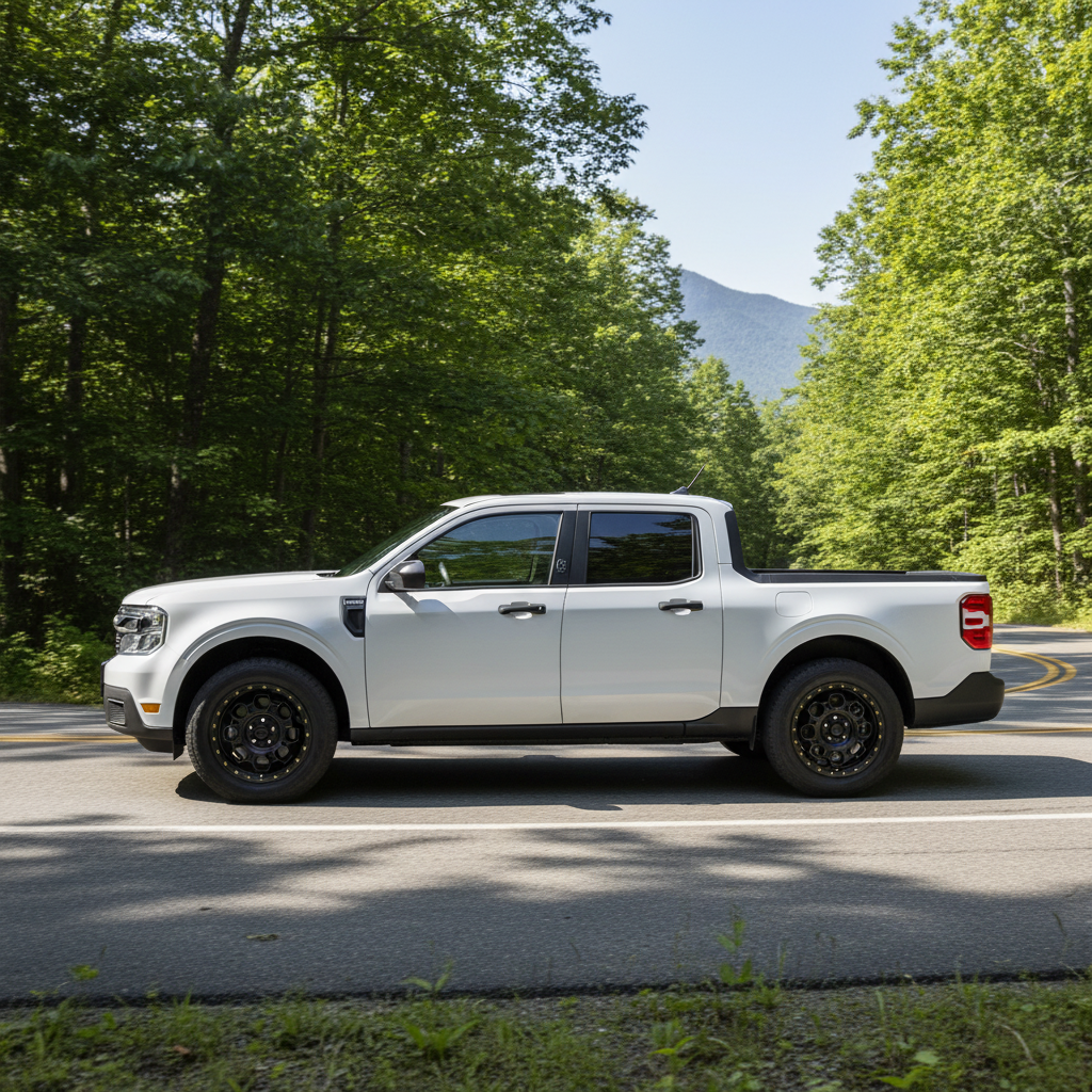 17X8 KMC KM545 TREK RIMS - SATIN BLACK 5X108