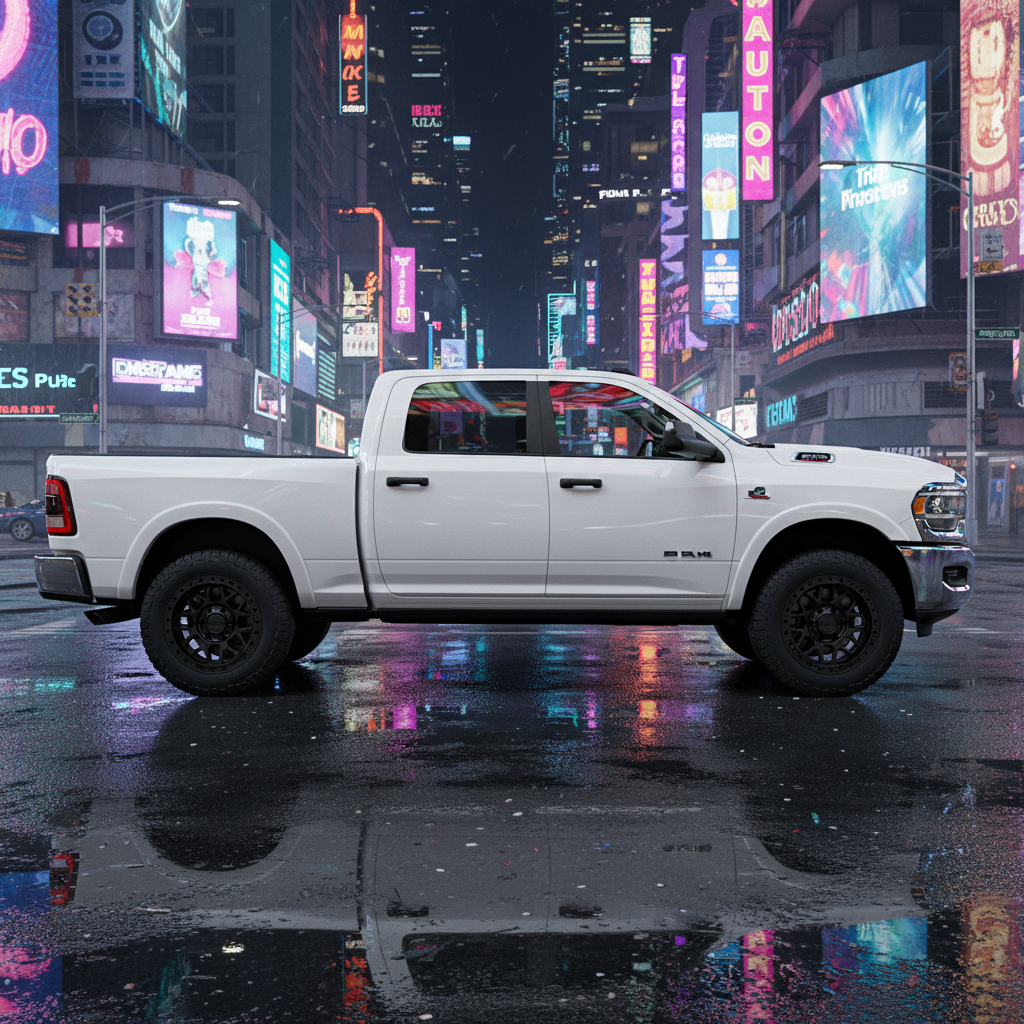 18X9 KMC KM549 GRS RIMS - SATIN BLACK 8X165.1