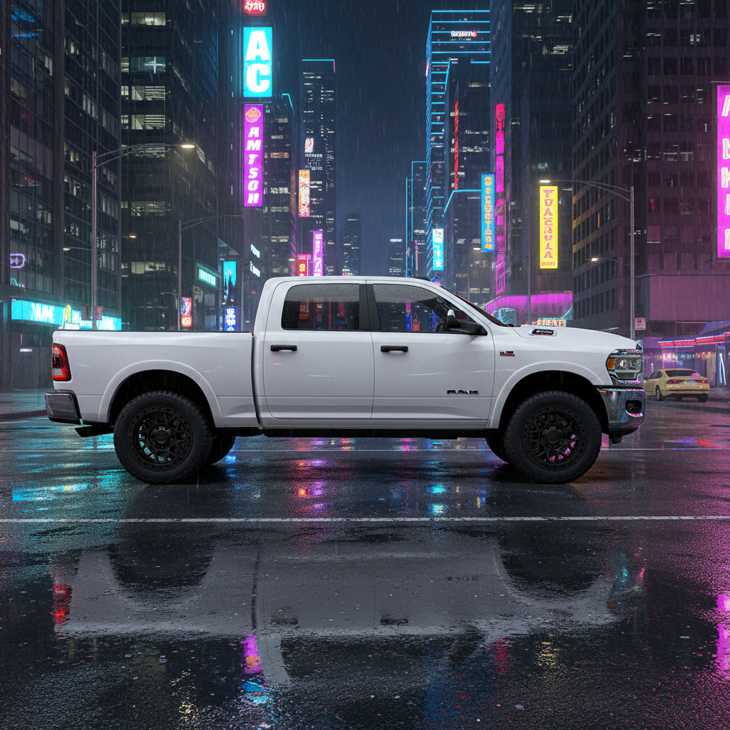 18X9 KMC KM549 GRS RIMS - SATIN BLACK 8X165.1