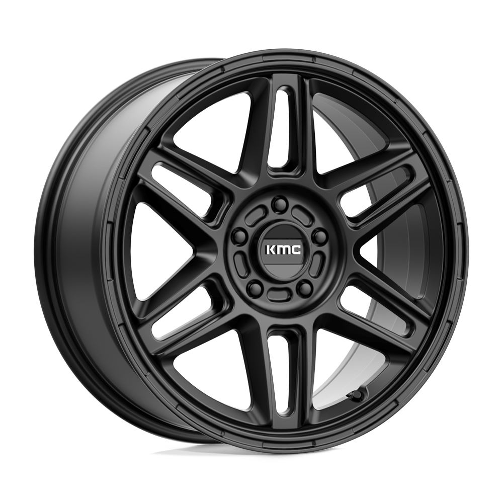 18X8 KMC KM716 NOMAD SATIN BLACK 5X108