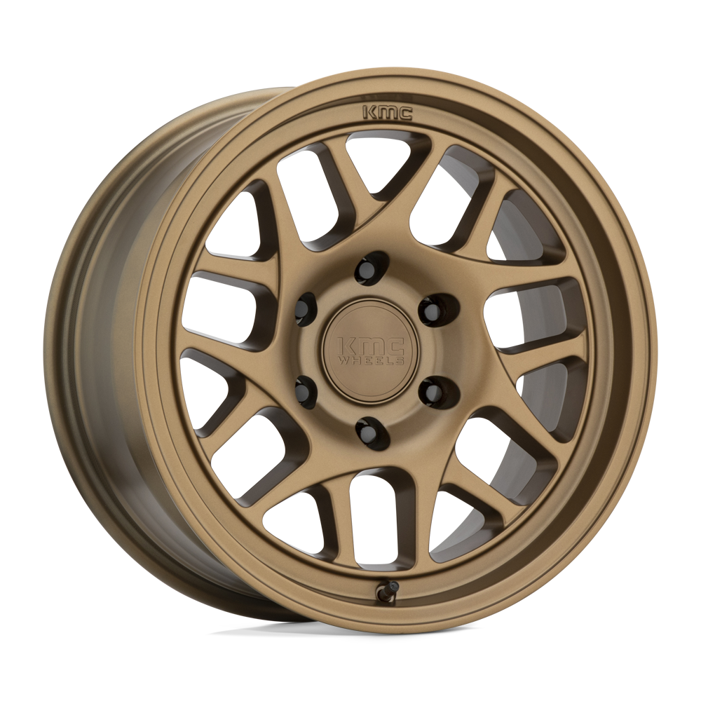 17X8.5 KMC KM717 BULLY OL MATTE BRONZE 6X135