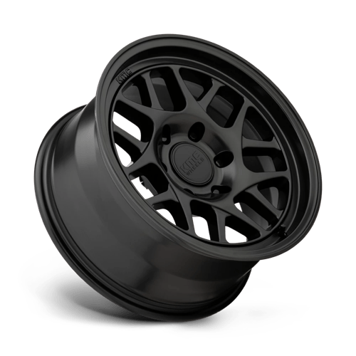 17X8.5 KMC KM717 BULLY OL SATIN BLACK 6X114.3