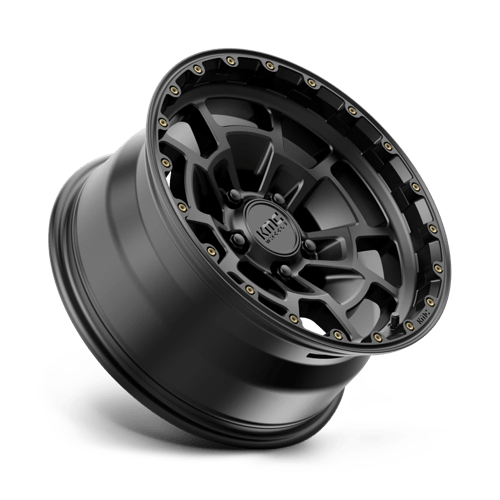 17X8.5 KMC KM718 SUMMIT SATIN BLACK 5X150