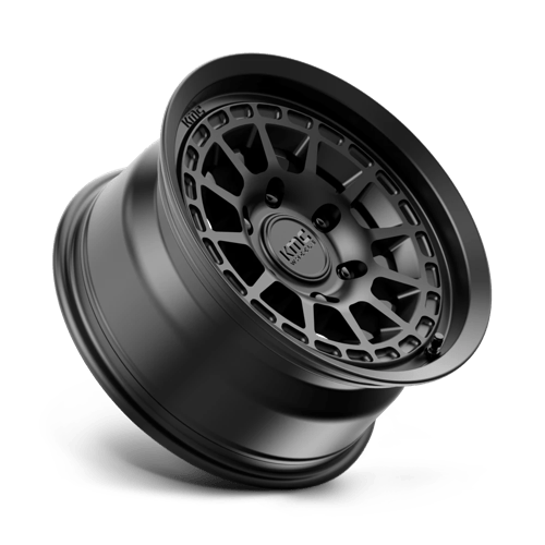 17X8 KMC KM719 CANYON SATIN BLACK 6X139.7