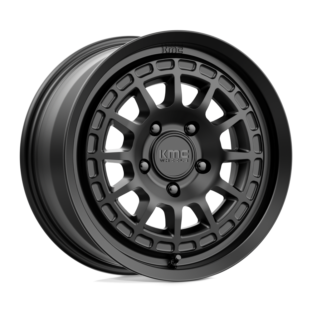 17X8 KMC KM719 CANYON SATIN BLACK 5X114.3
