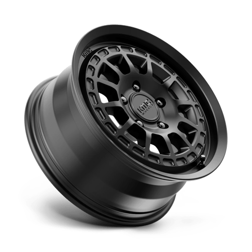 17X8 KMC KM719 CANYON SATIN BLACK 5X127