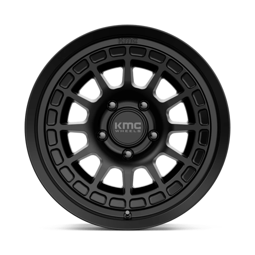 17X8.5 KMC KM719 CANYON SATIN BLACK 5X127