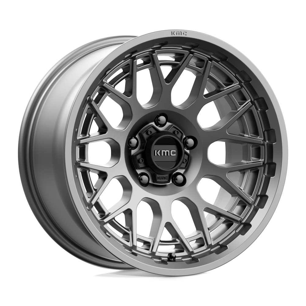 18X9 KMC KM722 TECHNIC ANTHRACITE 5X127