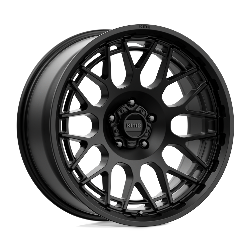 20X9 KMC KM722 TECHNIC SATIN BLACK 5X127